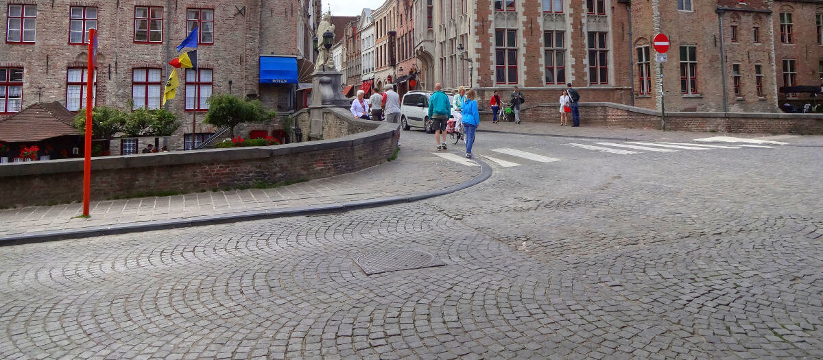 Visiter Bruges pour les personnes à mobilité réduite