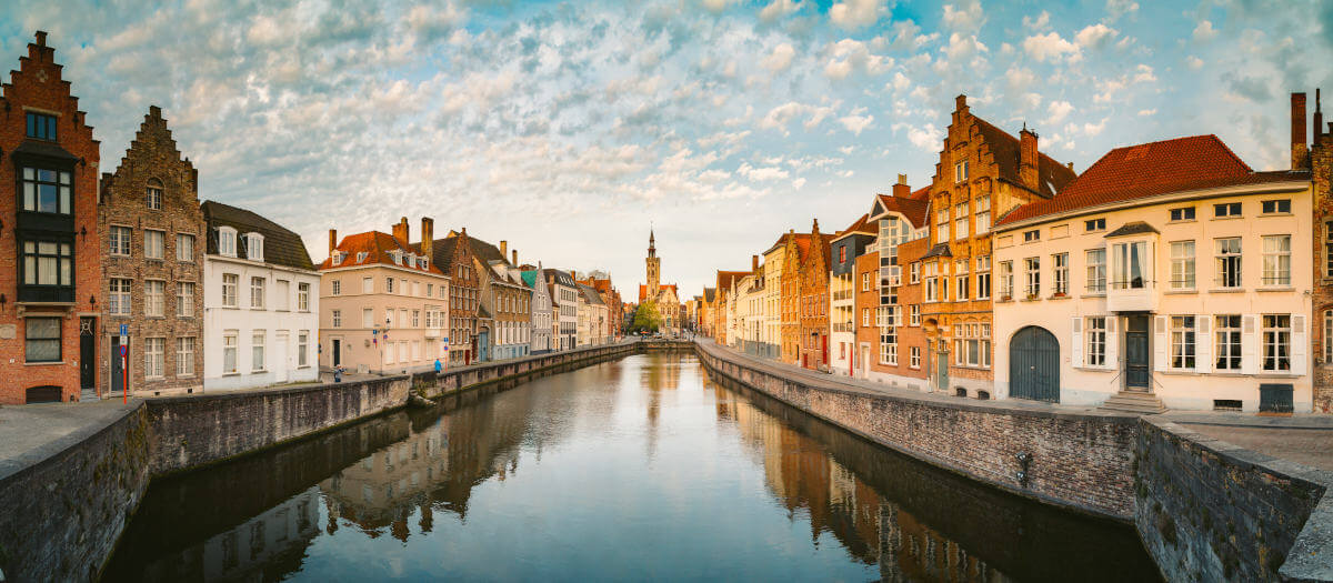 Les canaux intérieurs de Bruges