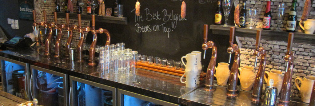 bruges, au bar