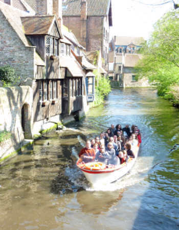 Minnewater, romantique bruges