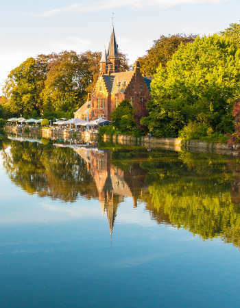 Minnewater, romantique bruges