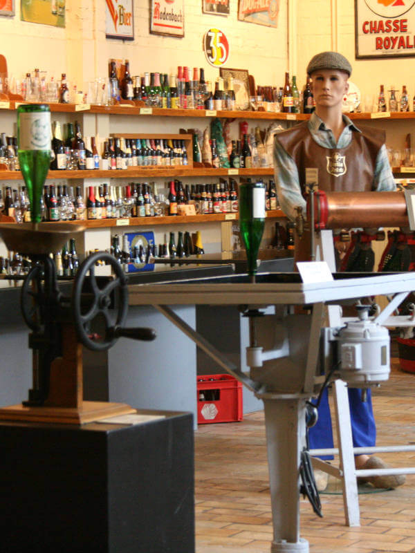 Intérieur du musée de la bière