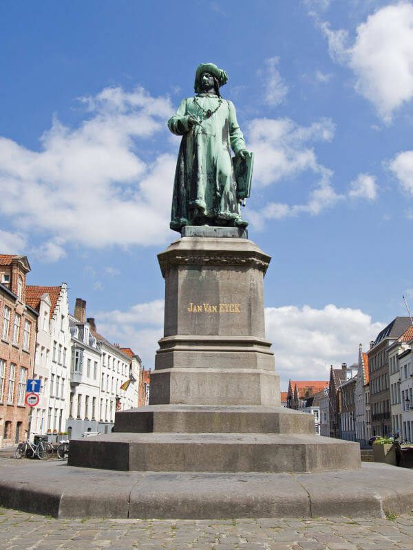 Statue de Jan Van Eyck