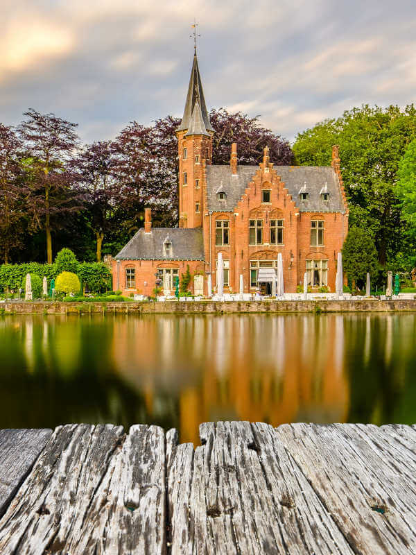 Minnewater, romantique bruges