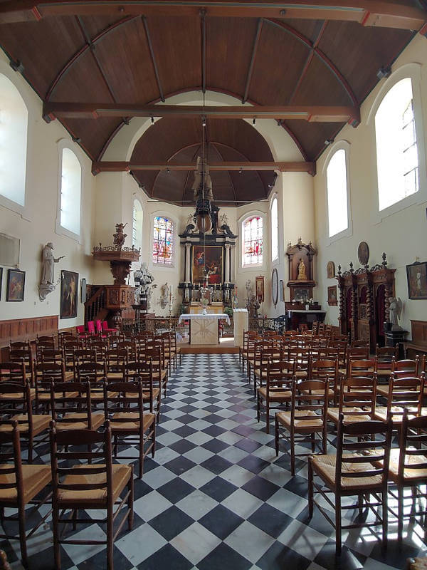 Intérieur de la Chapelle Notre-Dame des aveugles