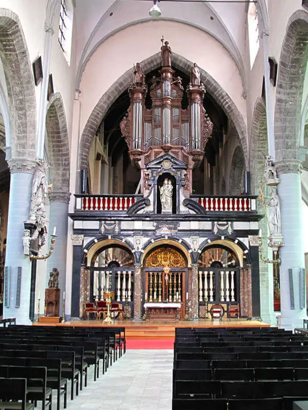 Église Saint Jacques de Bruges en Belgique