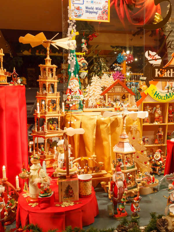 Vitrine de Noël